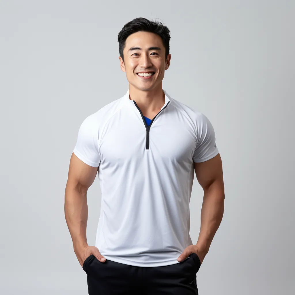 Athletic Shirt with Moisture-Wicking Technology