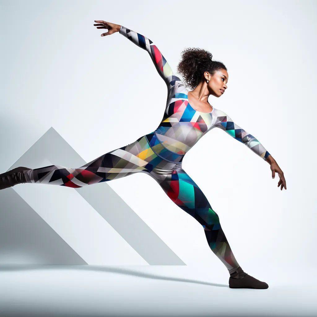 Leotard with High-Impact Graphics