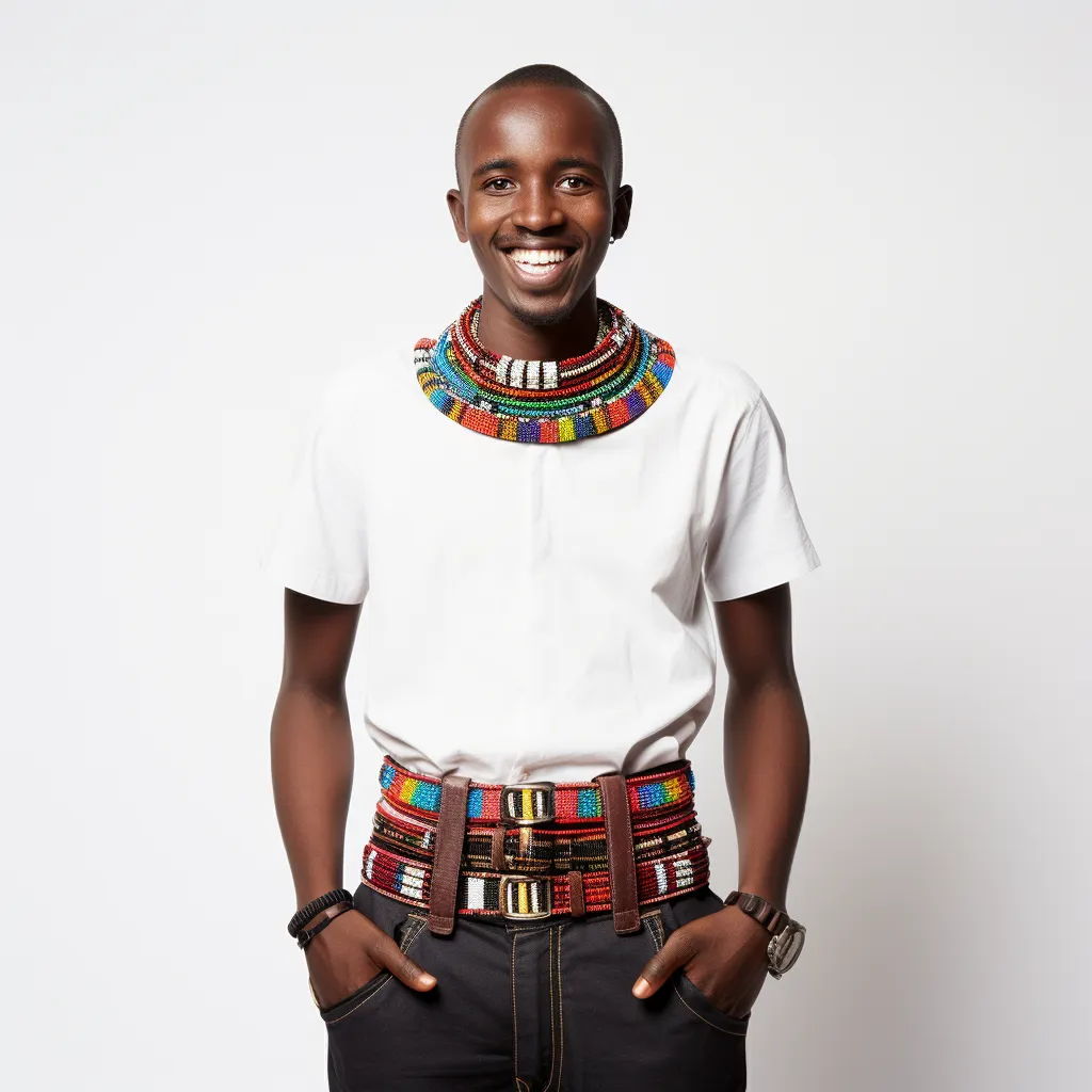 Maasai Beaded Belt