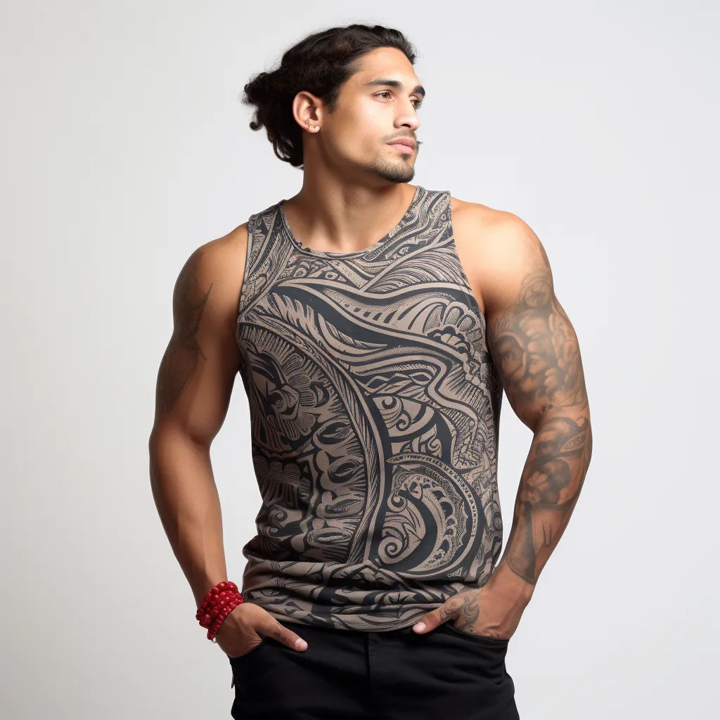 Maori Tattoo Graphic Tank