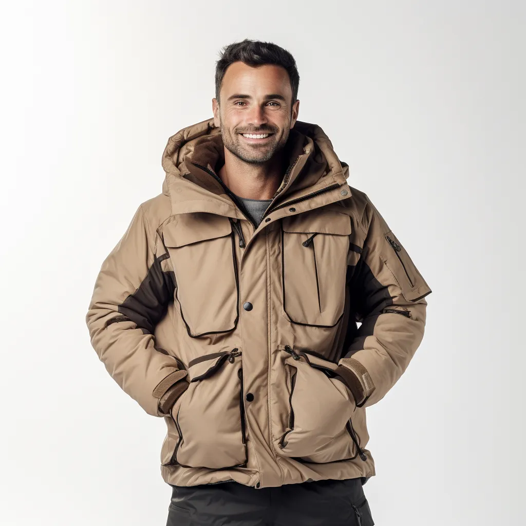 Parka with High-Tech Fabric