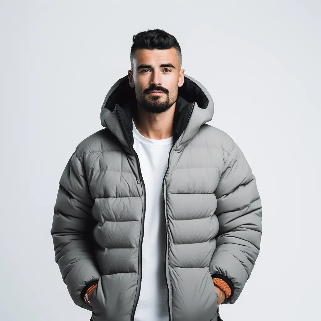 Puffer Jacket with Goose Down