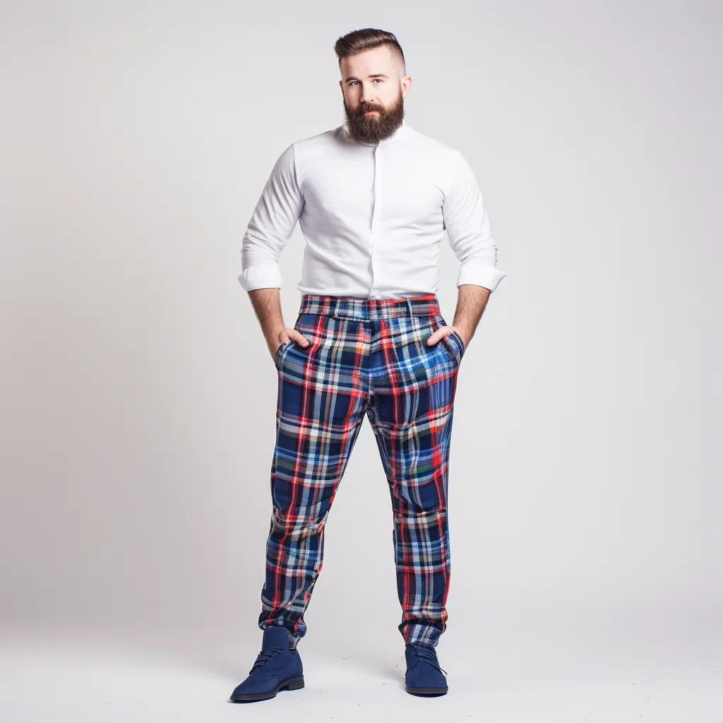 Scottish Tartan Trousers