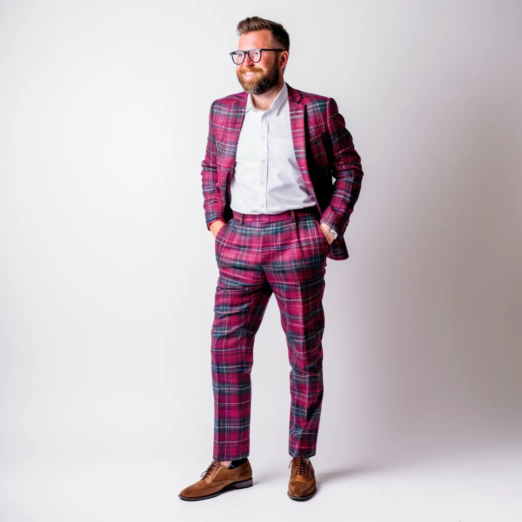Scottish Tartan Trousers